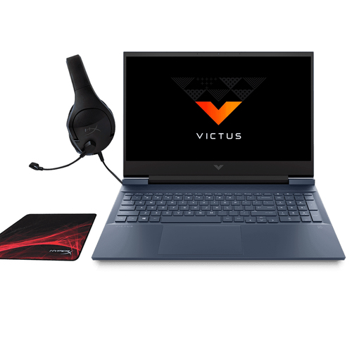 HP Victus by HP 16-d0511la + Audifonos HyperX + Mouse Pad HyperX