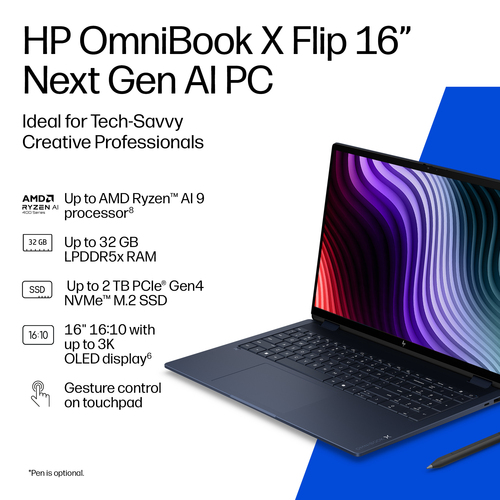 HP OmniBook X Flip 16-cc0000sax Next Gen AI