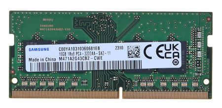 Samsung M471A2G43CB2-CWE Samsung 16GB DDR4 3200MHz PC4-25600 SODIMM
