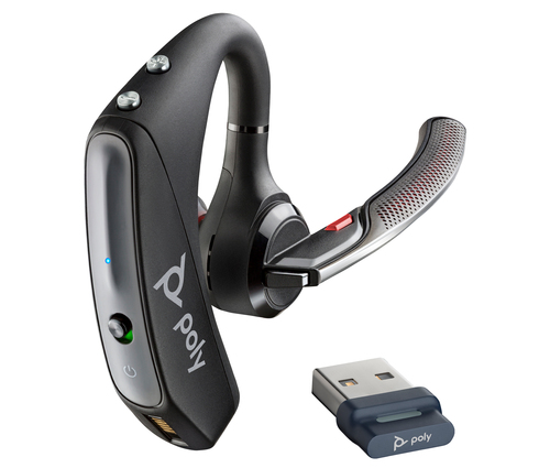 HP Poly Voyager 5200 UC USB-A Headset +BT600 Dongle TAA