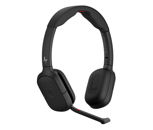 HP Poly Focus 625 Fold Headset + Wireless Charge Stand