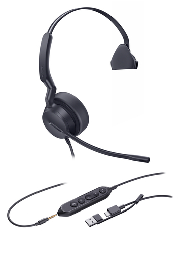 Yealink UH42 SE Mono USB-C/A Headset