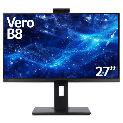 Acer B8 Acer Vero B278UE 27" Quad HD 16:9 ZeroFrame IPS 100Hz 4ms Webcam USB-Hub Computer Monitor