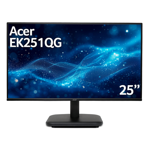 Acer EK1 Acer EK251QG 24.5" - Full HD (1920x1080), IPS, 120Hz 1Ms, ZeroFrame, VGA, HDMI Monitor