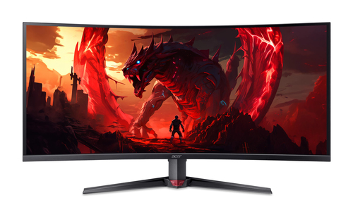 Acer NITRO XZ0 Acer Nitro XZ403CKR - 39.7" Curved Wide Ultra HD (5120x2160), 21:9, DFR 360Hz/180Hz, 1ms/0.5ms (GTG, Min.), ZeroFrame, HDR400, FreeSync Premium, Gaming Monitor