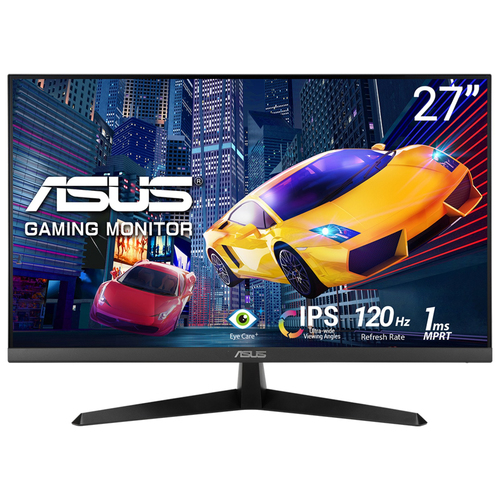 ASUS EyeCare VY279HGR (68.6 cm (27 Zoll), schwarz, FullHD, IPS, Adaptive-Sync, 120Hz Panel)