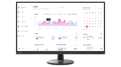 Lenovo D32-45 Monitor