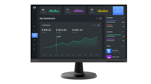 Lenovo D24-45 Monitor