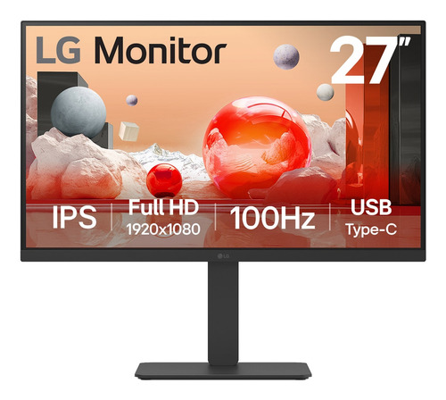 LG 27BA650 27" Full HD USB-C Monitor