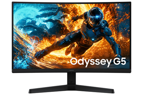 Samsung 27 Inch Odyssey G5 G55H QHD 180Hz Gaming Monitor