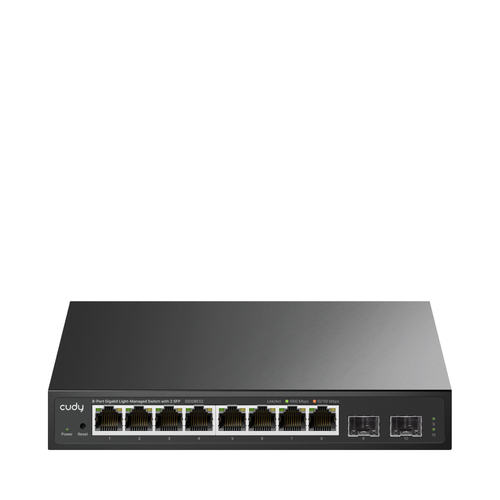 Cudy 8-Port Gigabit Easy-Managed Switch with 2 SFP, GS108ES2 1.0