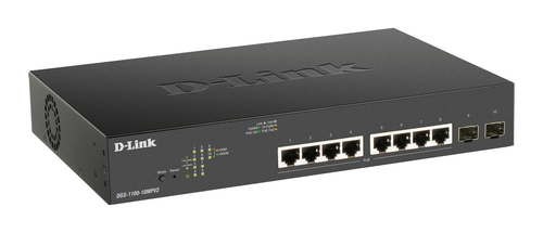 D-Link 10-Port PoE+ Gigabit Smart Managed Switch