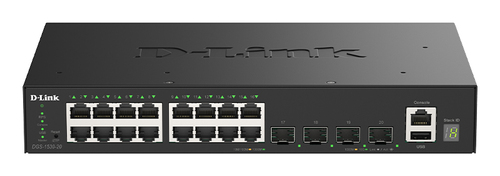 D-Link 20-Port Gigabit Stackable Smart Managed Switch with 4 x 10G SFP+ Ports