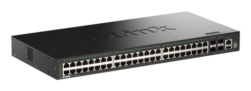 D-Link 52-Port Gigabit Stackable Smart Managed Switch with 4 x 10G SFP+ Ports