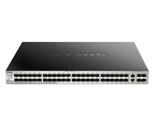 D-Link 48 x SFP ports Layer 3 Stackable Managed Gigabit Switch