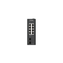 D-Link 10-Port Gigabit Industrial Unmanaged Switch with 2 x SFP Ports