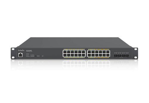 EnGenius Cloud Managed Switch 16-port GbE + 8-port Multi-GbE PoE.af/at(+) 410W 4xSFP L2 19i