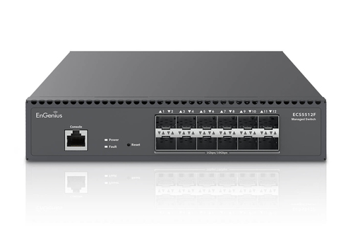 EnGenius Cloud Managed Switch 12xSFP+ L2+ 19" 1/2 rack 1U