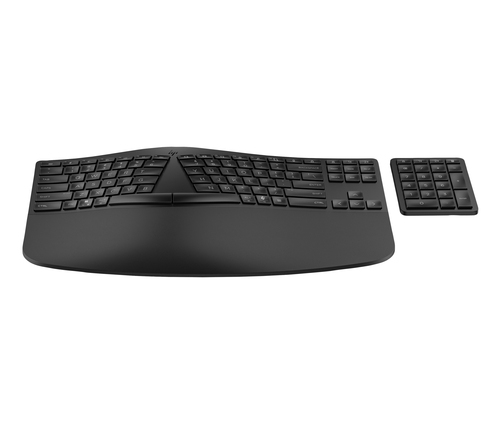 HP 960 - Tastatur-und-Tastenfeld-Set - kompakte Größe, 2-Zonen-Layout, separater Ziffernblock, kurzer Tastenhub, Multi-Device