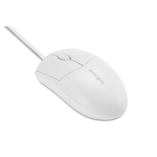 Kensington Pro Fit Wired Washable Mouse - White