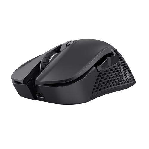 Trust GXT 931 Ybar Wireless Multi-Device Gaming Mouse – Bluetooth, 2.4 GHz, 7200 DPI, RGB, Black