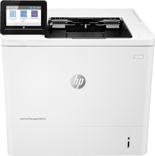 HP LaserJet E60165dn Black and white Printer, Ethernet Only; Duplex