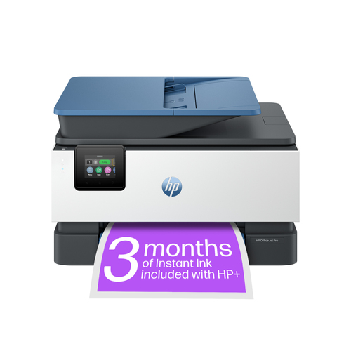 HP OfficeJet Pro 9125e Wireless All-in-One Color Printer, Instant Ink; Two-sided printing