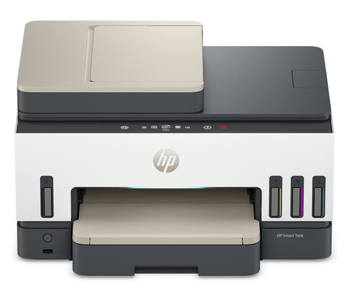 HP Smart Tank 7603 Wireless All-in-One Color Printer, Up to 2 Years of ink included; Two-sided printing; Copier, Scanner