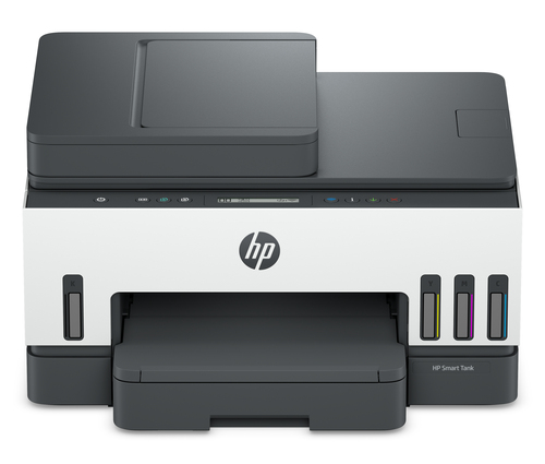 HP Smart Tank 759 Wireless All-in-One Color Printer, Up to 2 Years of ink included; Two-sided printing; Copier, Scanner