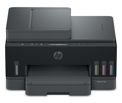 HP Smart Tank 7303 Wireless All-in-One Color Printer, Up to 2 Years of ink included; Two-sided printing; Copier, Scanner