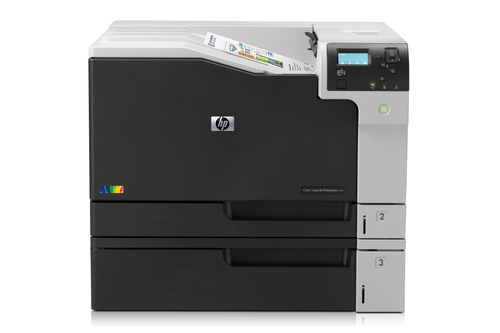 HP Color LaserJet Enterprise M750dn, Print, Front-facing USB printing; Two-sided printing