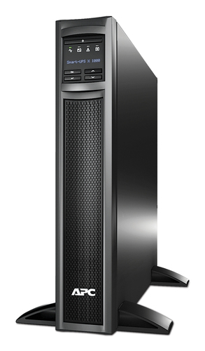 APC Smart-UPS X, Line Interactive, 1000VA, Rack/tower convertible 2U, 230V, 8x C13 IEC, SmartSlot, Extended runtime
