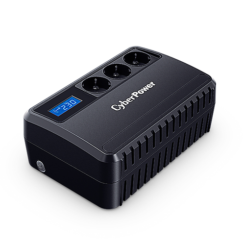 CyberPower Line-Interactive USV 650VA/360WLCD, AVR, USB, Outlets (3) Schuko